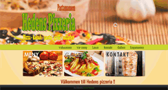 Desktop Screenshot of hedenspizzeria.com